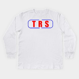 Right Side Front (TRS) and Back (Full) Kids Long Sleeve T-Shirt